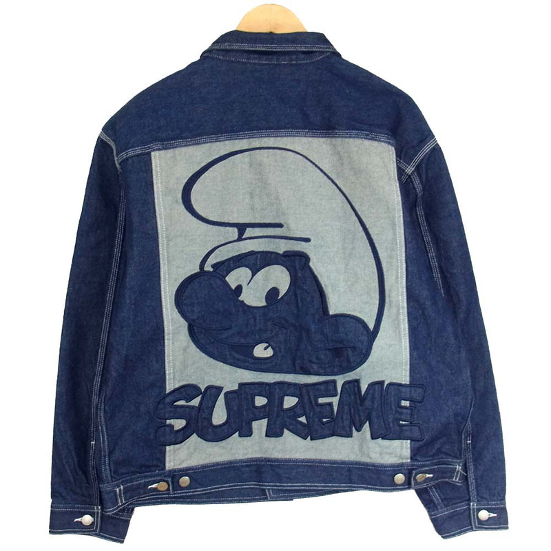 supreme smurf denim jacket Lサイズ