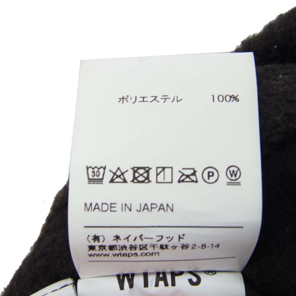 WTAPS ダブルタップス 19AW 192ATDT-HT01 GASKET BEANIE ガスケット ネックウォーマー ブラック系【中古】