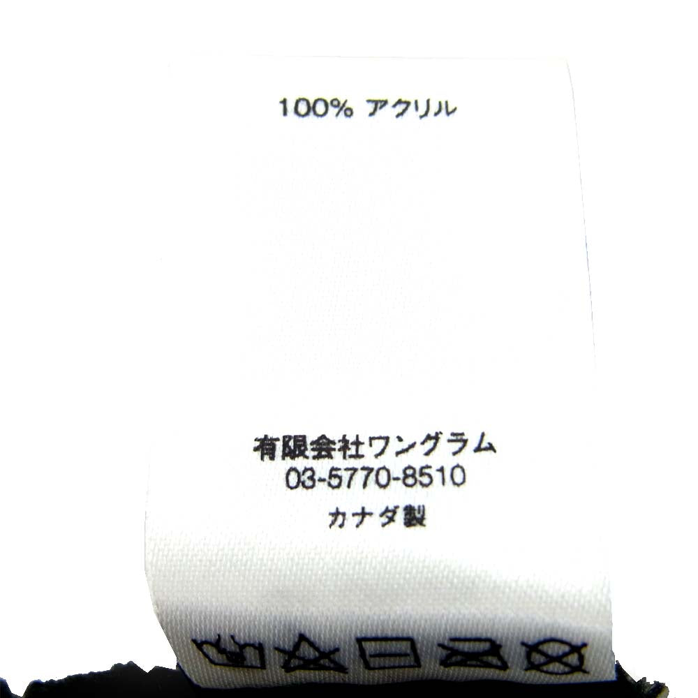 Supreme シュプリーム 19AW Loose Gauge Beanie ルーズ ゲージ ビーニー ブラック系【中古】