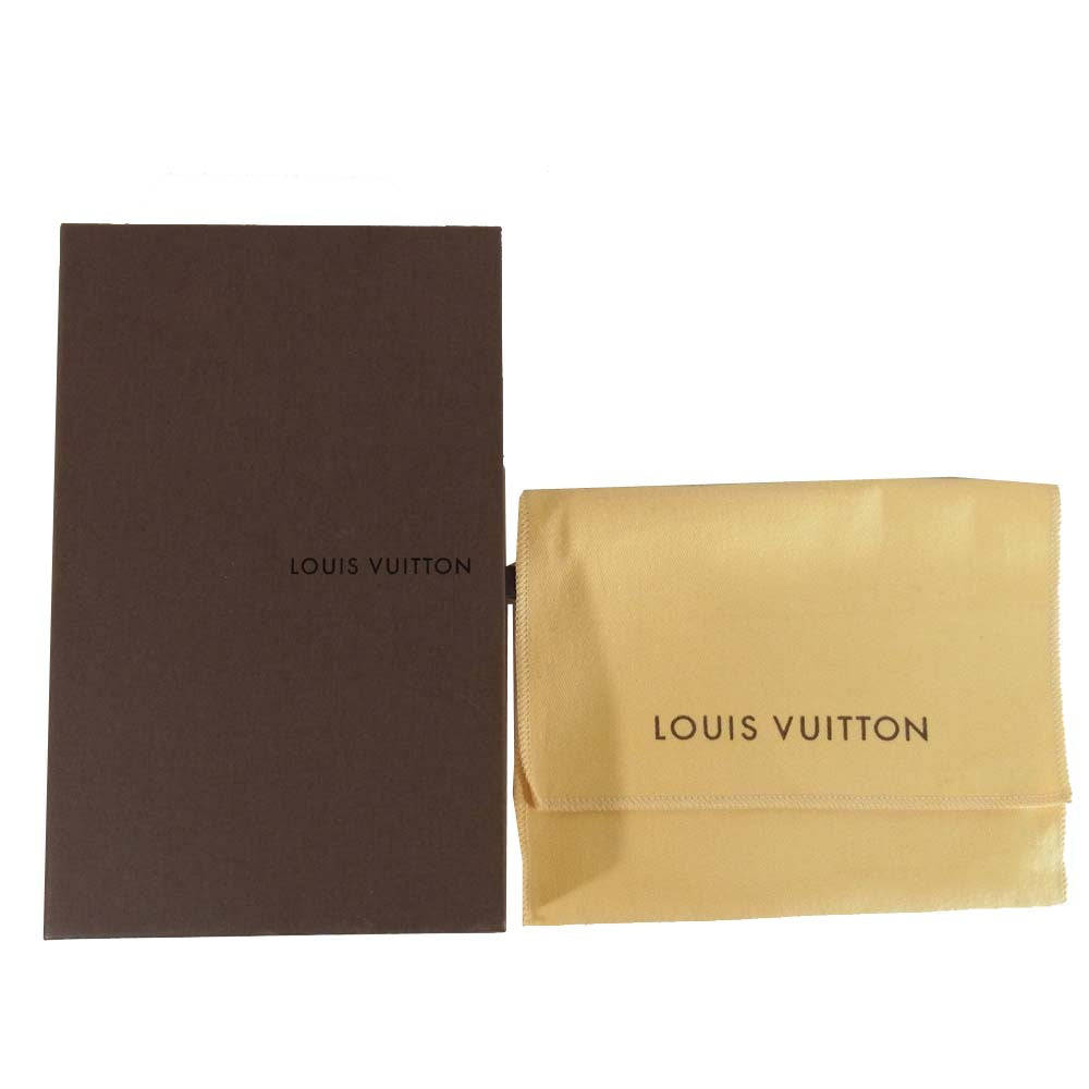 LOUIS VUITTON ルイ・ヴィトン M91208 ポルトモネ ビエヴィエノワ モノグラム ヴェルニ 2つ折り 財布 レッド系【中古】