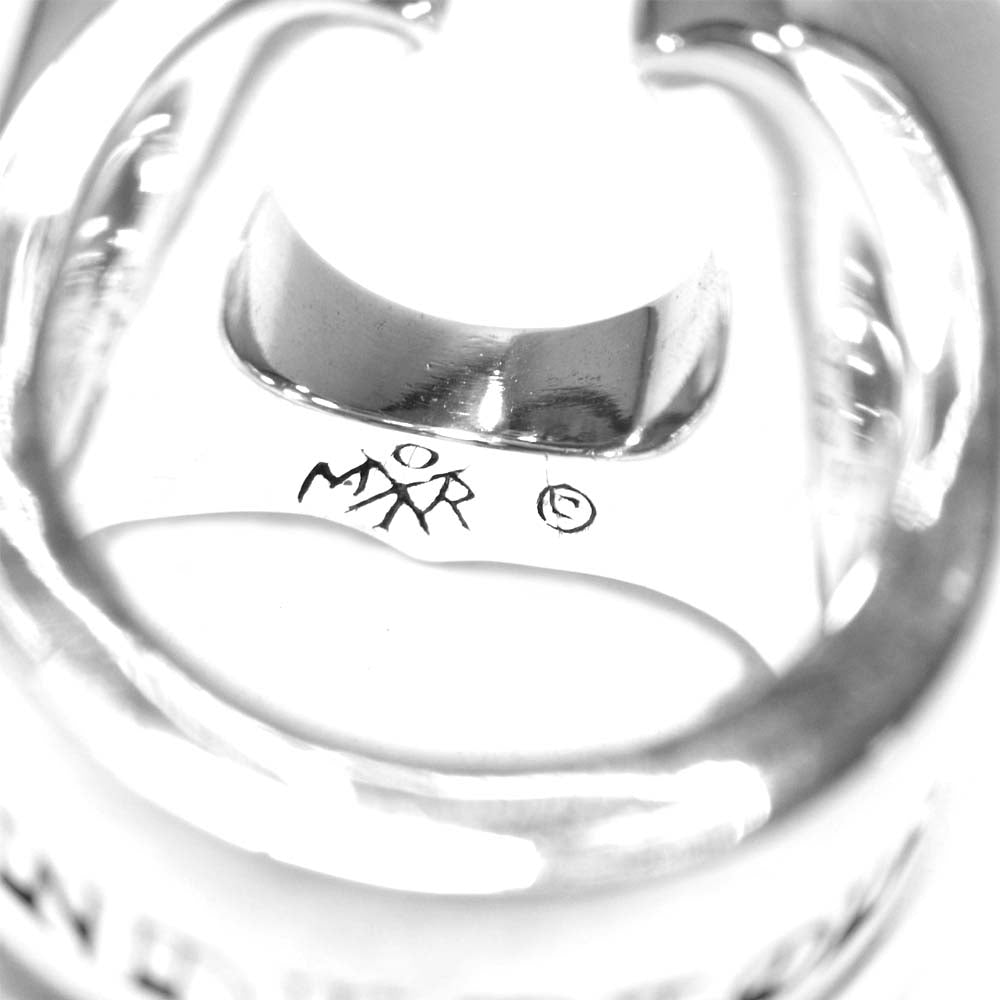 TENDERLOIN テンダーロイン 新品仕上げ済み T-H.S RING SILVER STONE ホースシュー ダイヤ リング シルバー系【極上美品】【中古】