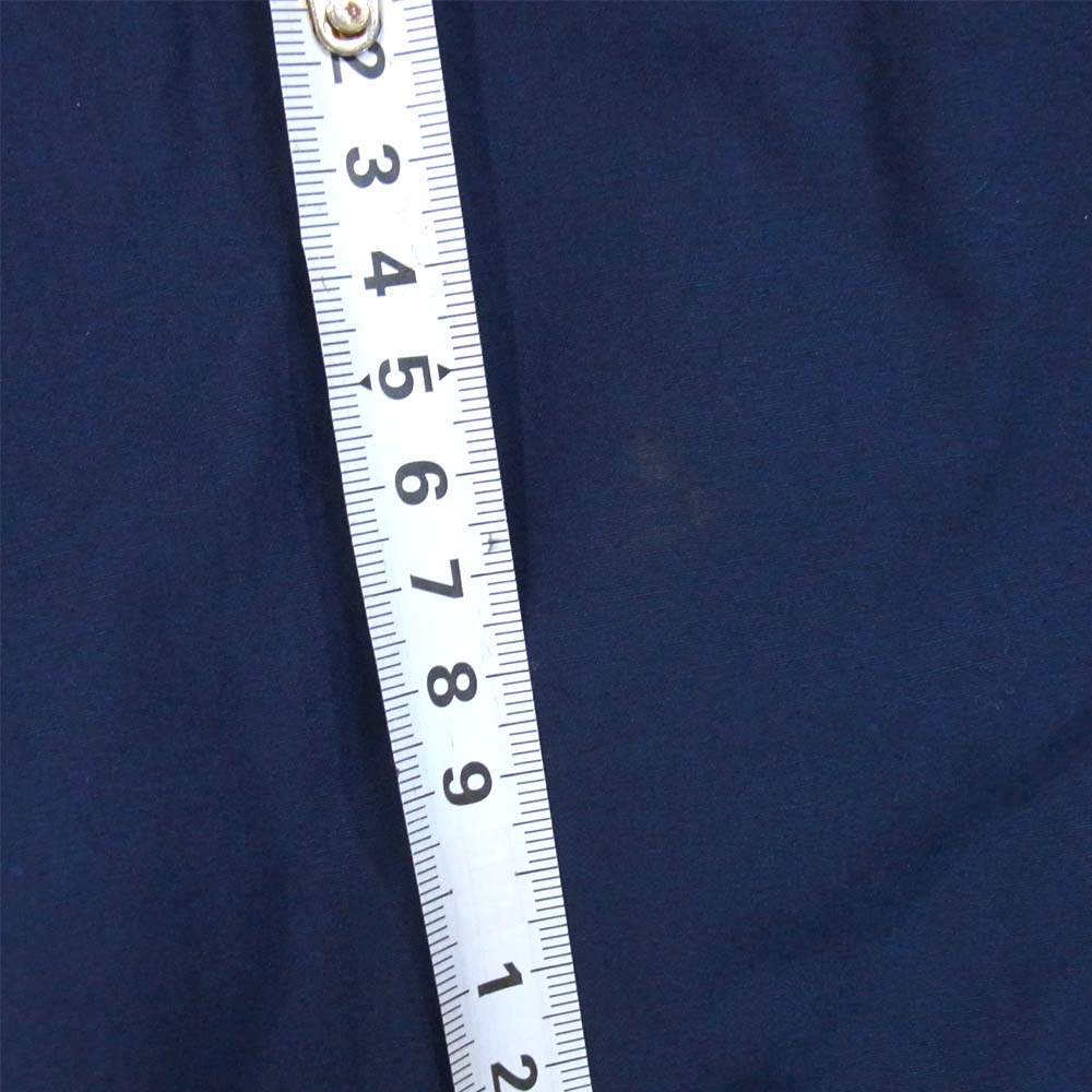 ベドウィン レギュラーカラー コットン 長袖 シャツ ネイビー系 1【中古】