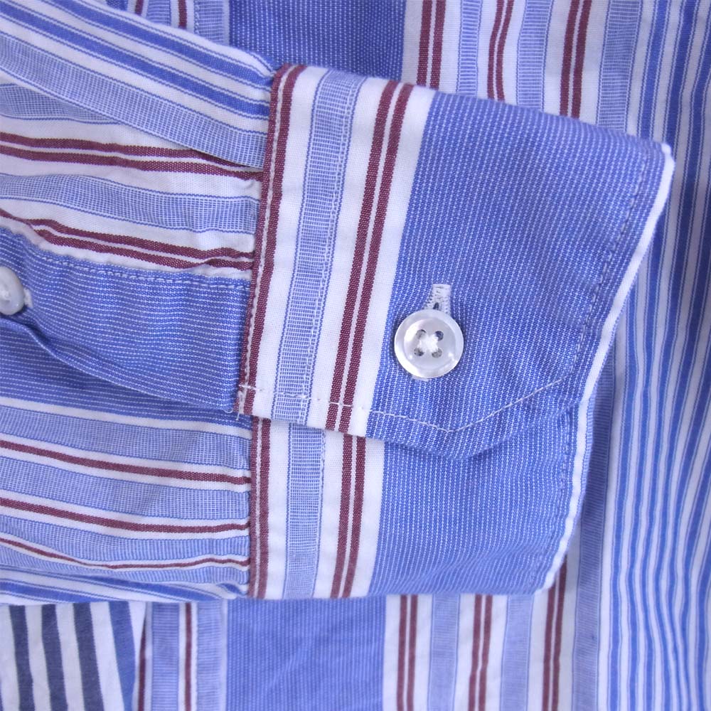 SOPHNET. ソフネット 20SS SOPH-200050 STANDARD BIG B.D SHIRT スタンダード ビッグ ストライプ シャツ マルチカラー系 XL【美品】【中古】