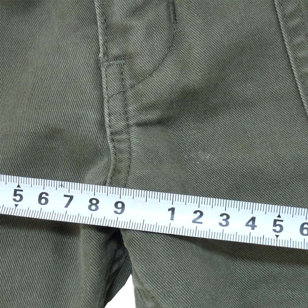 ベドウィン ベイカー ミリタリー パンツ モスグリーン系 3【中古】