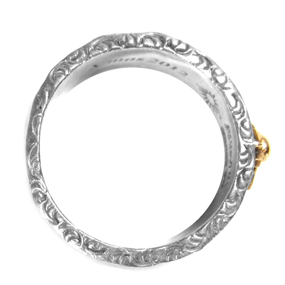 ARIZONA FREEDOM アリゾナフリーダム 18K リング シルバー系 19号【中古】