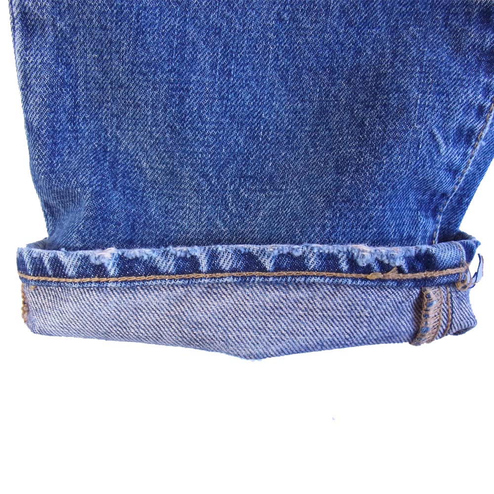 UNDERCOVER アンダーカバー 5A242-P4 Arts期 ダメージ加工 スカル デニム パンツ インディゴブルー系 2【中古】