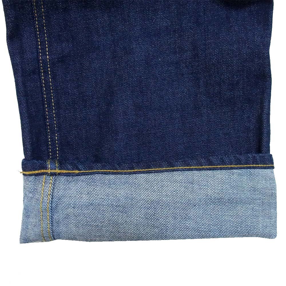 GANGSTERVILLE ギャングスタービル セルビッチ 赤耳 ストレート デニム パンツ インディゴブルー系 M【美品】【中古】