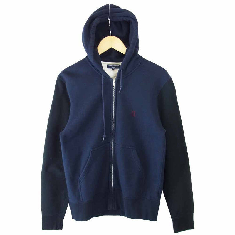 COMME des GARCONS HOMME コムデギャルソンオム HD-T114 胸刺繍 袖切替 COMME des GARCONS HOMME コムデギャルソンオム HD-T114 胸刺繍 袖切替
