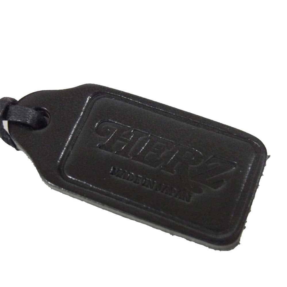 HERZ ヘルツ Q-23 ビーンズ 肩掛け ショルダー バッグ ブラック系【美品】【中古】