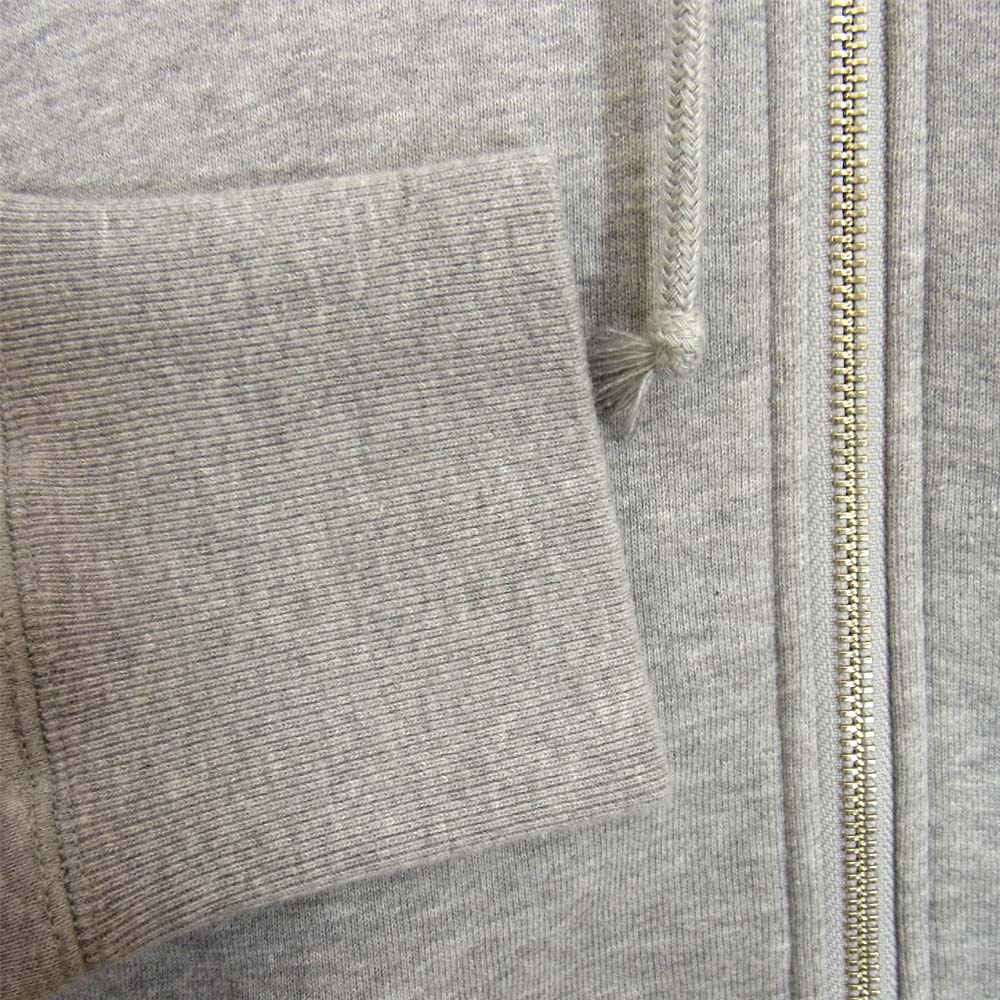 LOOPWHEELER ループウィラー BEAMS PLUS ビームス 別注 ジップ パーカー グレー系 L【美品】【中古】