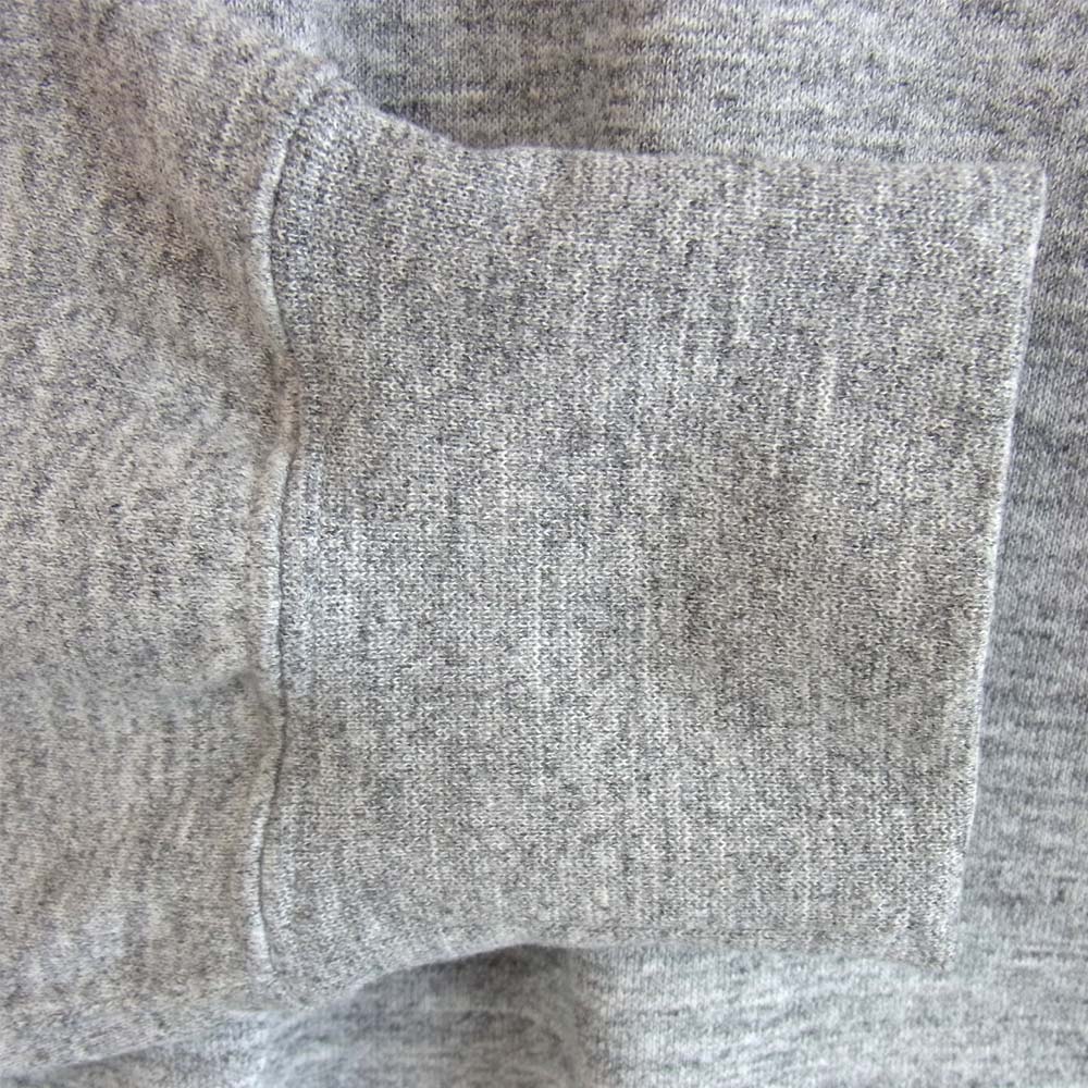 THE NORTH FACE ノースフェイス NT62038 Square Logo FullZip スクエアロゴ スウェット グレー系 XL【美品】【中古】