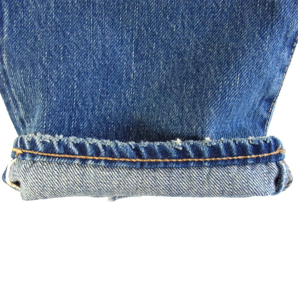 HYSTERIC GLAMOUR ヒステリックグラマー 0202AP01 NOBU リメイク デニム パンツ インディゴブルー系 28【中古】