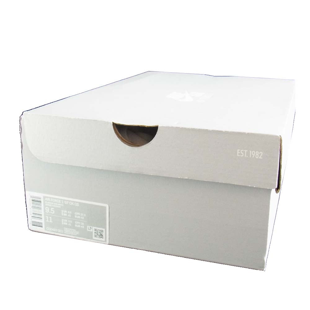 NIKE ナイキ CQ0493-001 AIR FORCE 1 07 CK QS エア フォース スニーカー ブラック系 27.5㎝【中古】