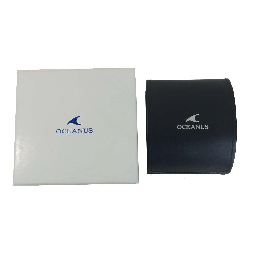 CASIO カシオ OCW-G1000 オシアナス OCEANUS ソーラー 電波 時計 ウォッチ シルバー系【中古】