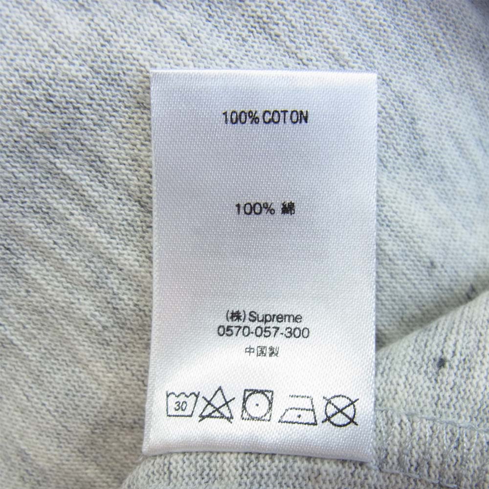 Supreme シュプリーム 20SS Plaid Applique SS Top アップリケ アーチロゴ Tシャツ グレー系 M【新古品】【未使用】【中古】
