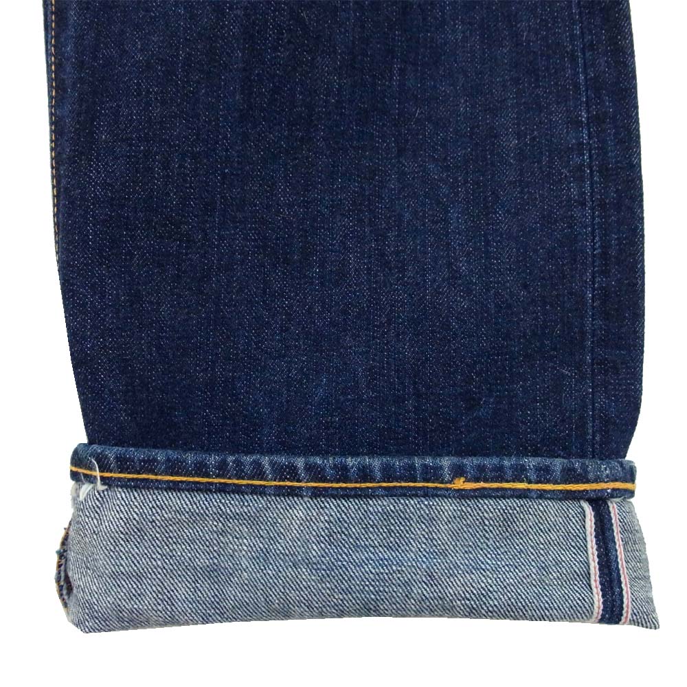 EVISU エヴィス 2000 ボタンフライ 道楽 赤耳 デニム インディゴブルー系 32【中古】