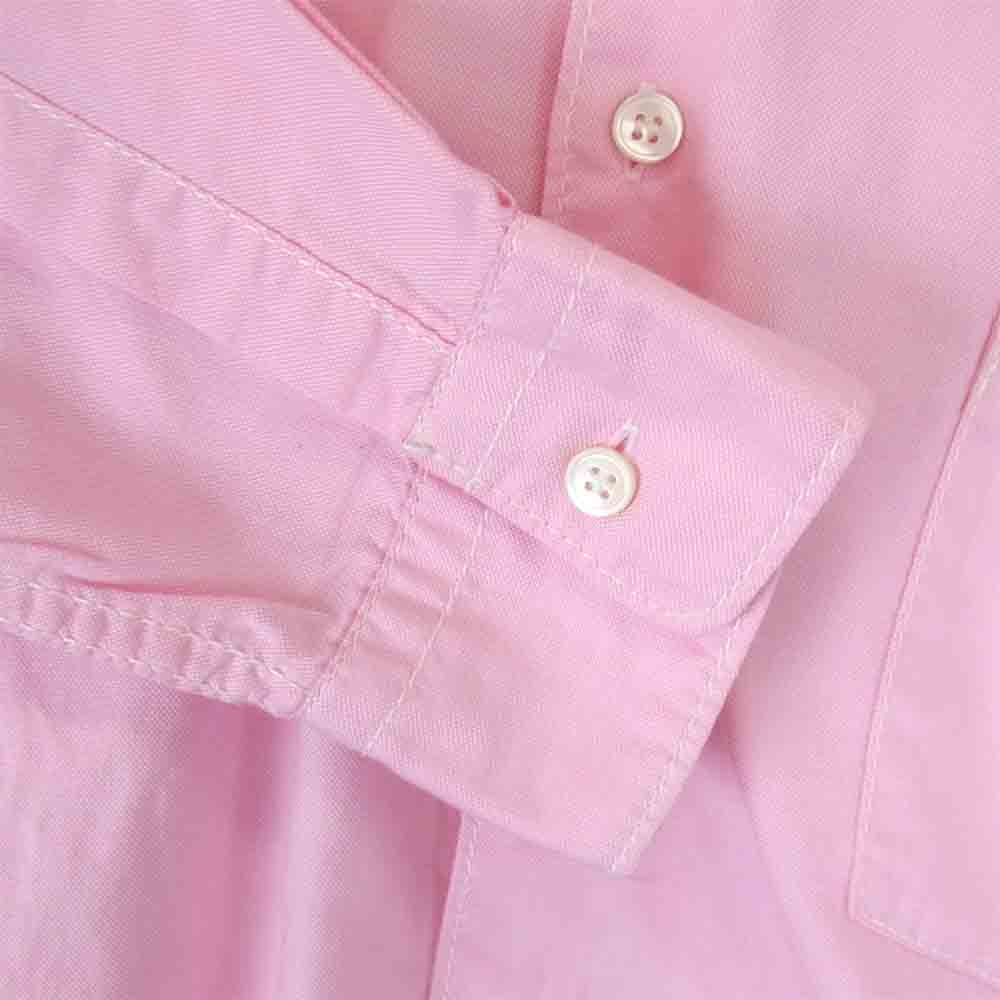 COMME des GARCONS HOMME コムデギャルソンオム AD07 コットン オックスフォード BD 長袖シャツ ピンク系 S【中古】