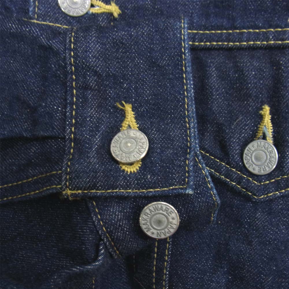 markaware マーカウェア A17A-19BL01C ORGANIC SELVEDGE DENIM JACKET デニム ジャケット インディゴブルー系 2【中古】