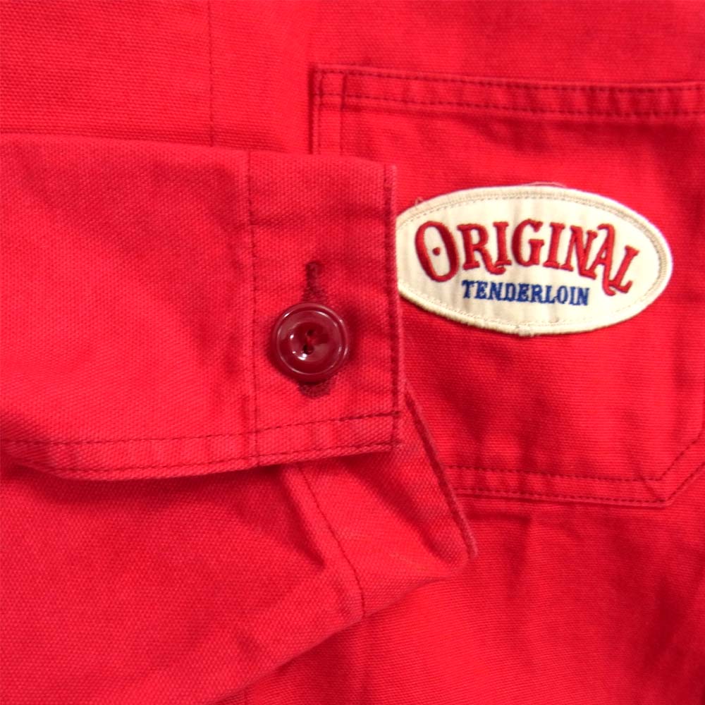 TENDERLOIN テンダーロイン T-BEST COVERALL カバーオール ジャケット レッド系 L【中古】