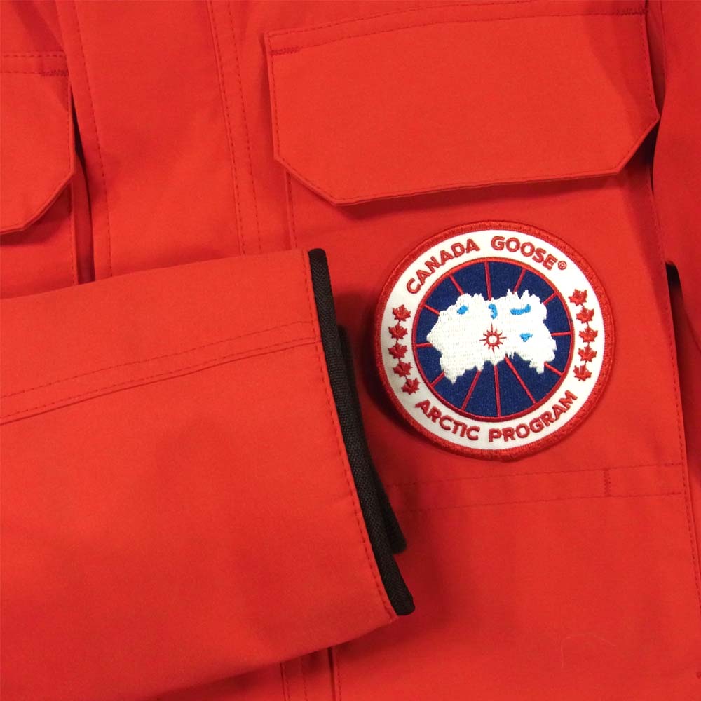 CANADA GOOSE カナダグース 4567JM 国内正規品 グリフィンタグ CITADEL シタデル ダウン ジャケット レッド系 S【美品】【中古】