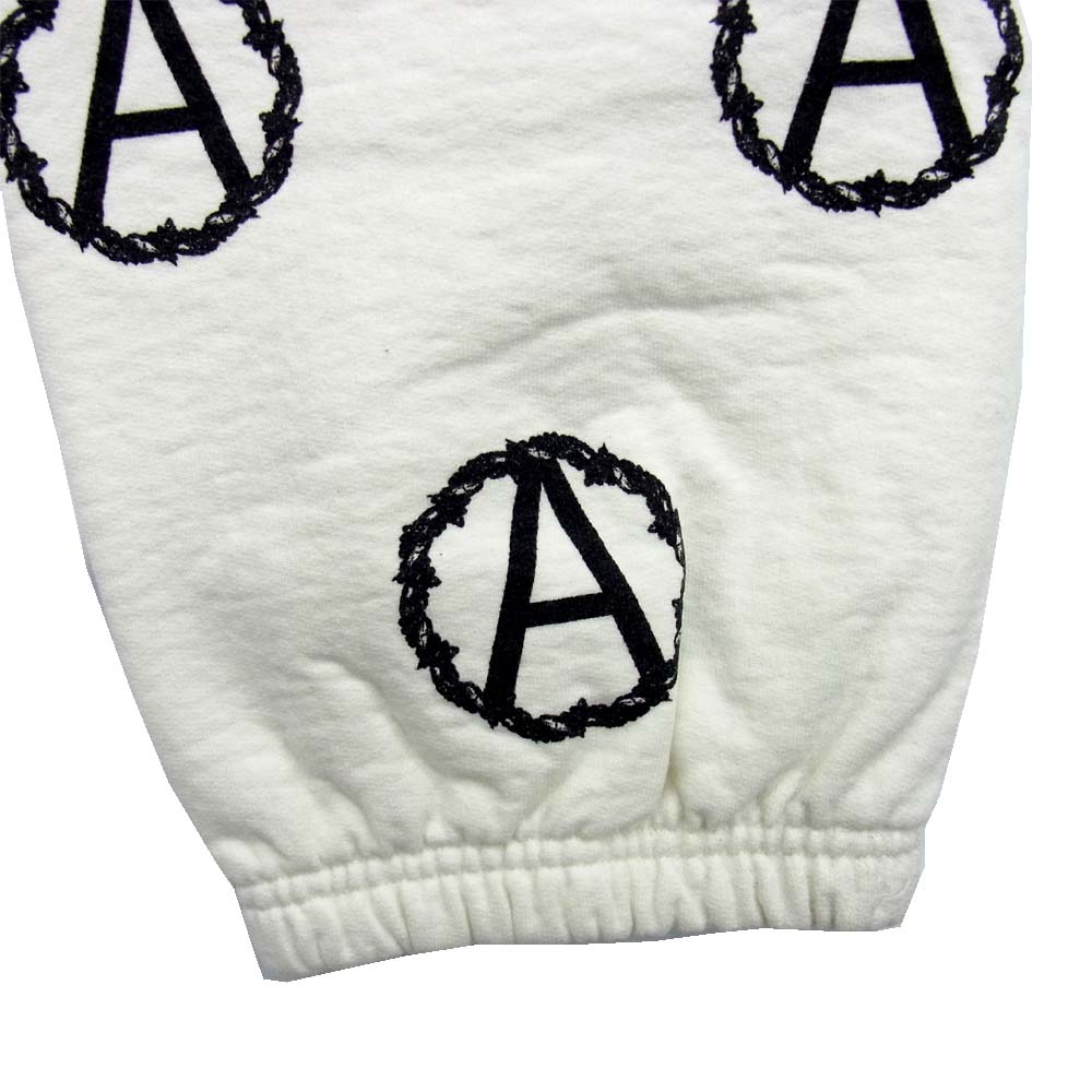Supreme シュプリーム 16AW SPR4501 アンダーカバー UNDERCOVER Anarchy Sweat Pant アナーキー スウェット パンツ オフホワイト系 XL【美品】【中古】
