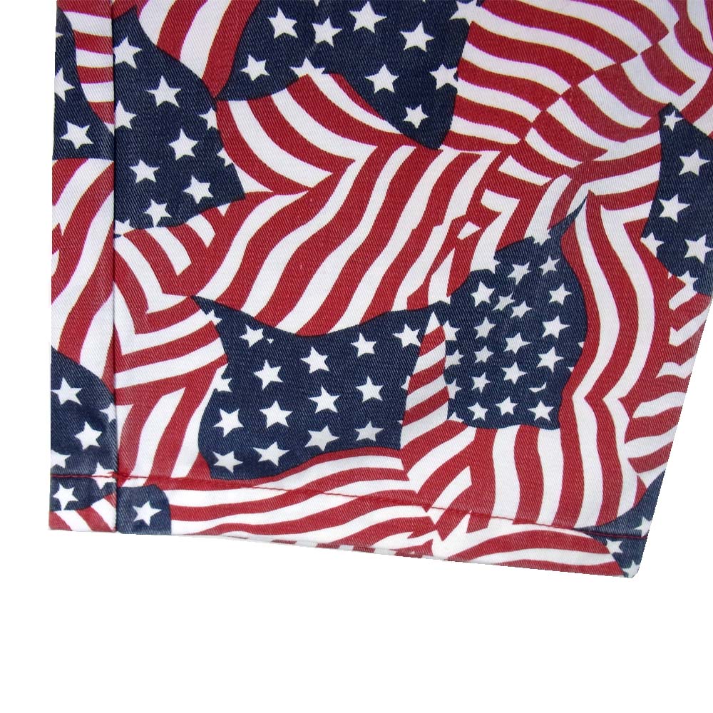 Supreme シュプリーム 20SS Work Pant Flag 星条旗 総柄 ワーク フラッグ パンツ マルチカラー系 32【中古】