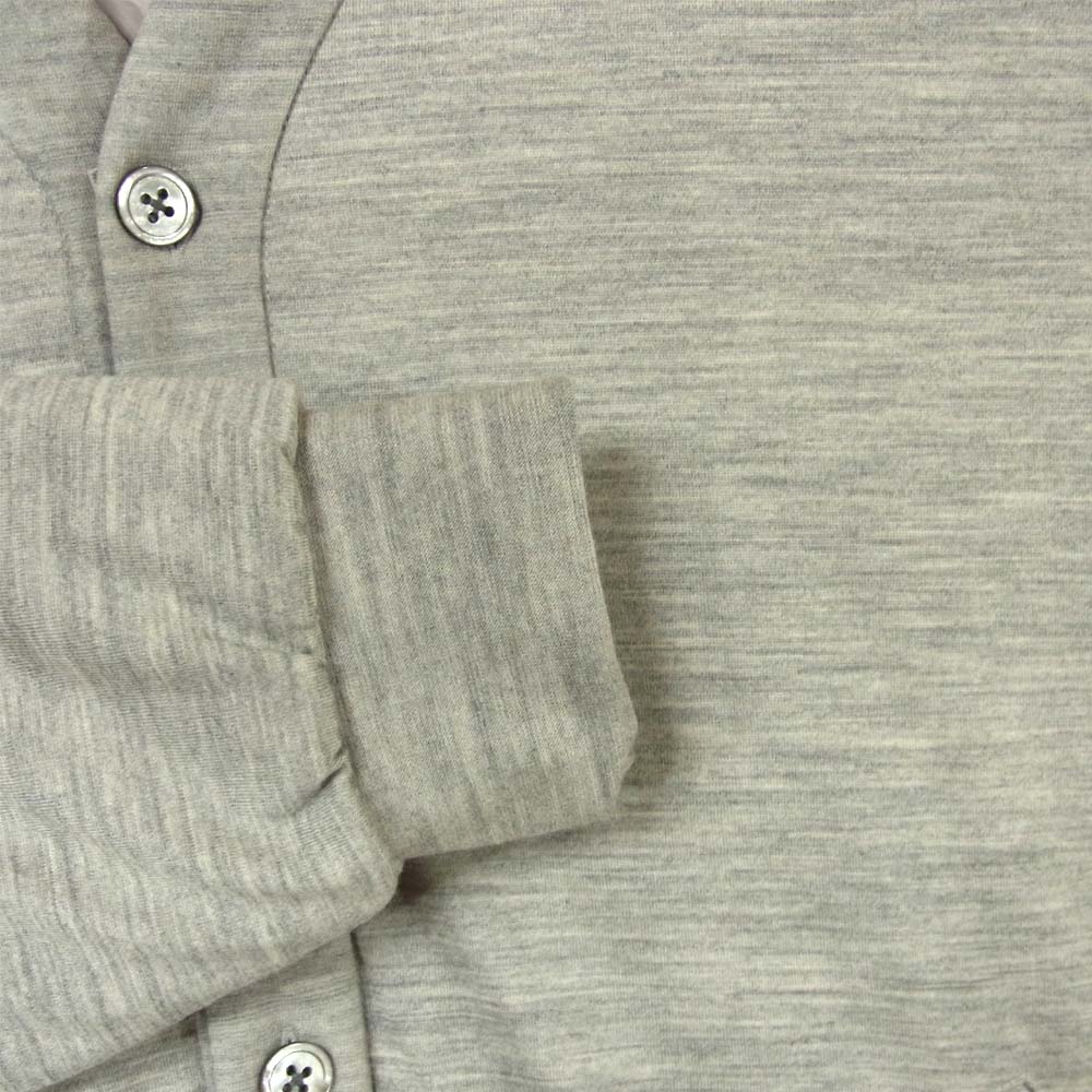nanamica ナナミカ SUAF952 光電子 DOWN CARDIGAN ダウン カーデ カーディガン 中国製 グレー系 L【新古品】【未使用】【中古】