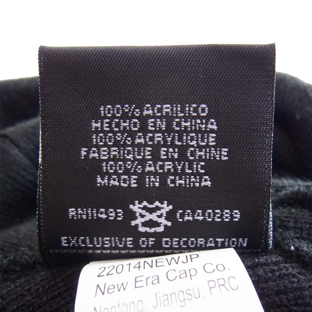 Supreme シュプリーム 19AW xNEW ERA ニューエラ Bandana Box Logo Beanie バンダナ ボックスロゴ ニットキャップ ブラック系【中古】