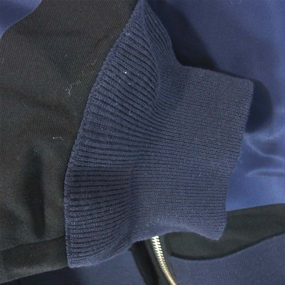 UNDERCOVER アンダーカバー UCY4211 コントラストパネル ボンバー ジャケット ネイビー系 3【新古品】【未使用】【中古】