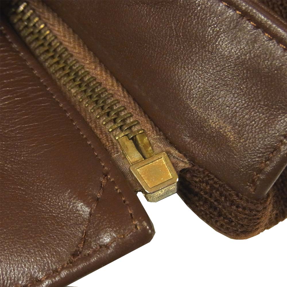 The REAL McCOY'S ザリアルマッコイズ 旧マッコイ ISOLA 30-1415 W535-BC-8824 A-2 フライトジャケット ブラウン系 36【中古】