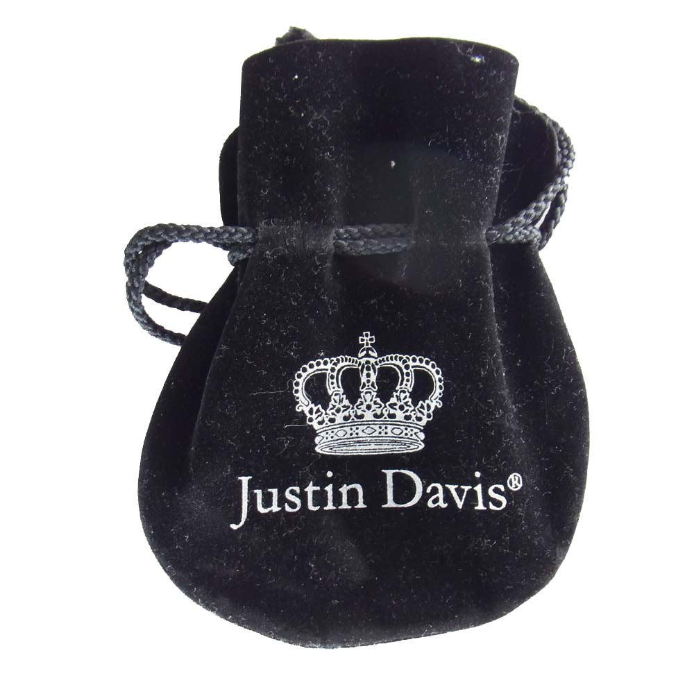 Justin Davis ジャスティンデイビス SNJ125 Tiny Cross Chain タイニー クロス ネックレス チェーン シルバー系【中古】