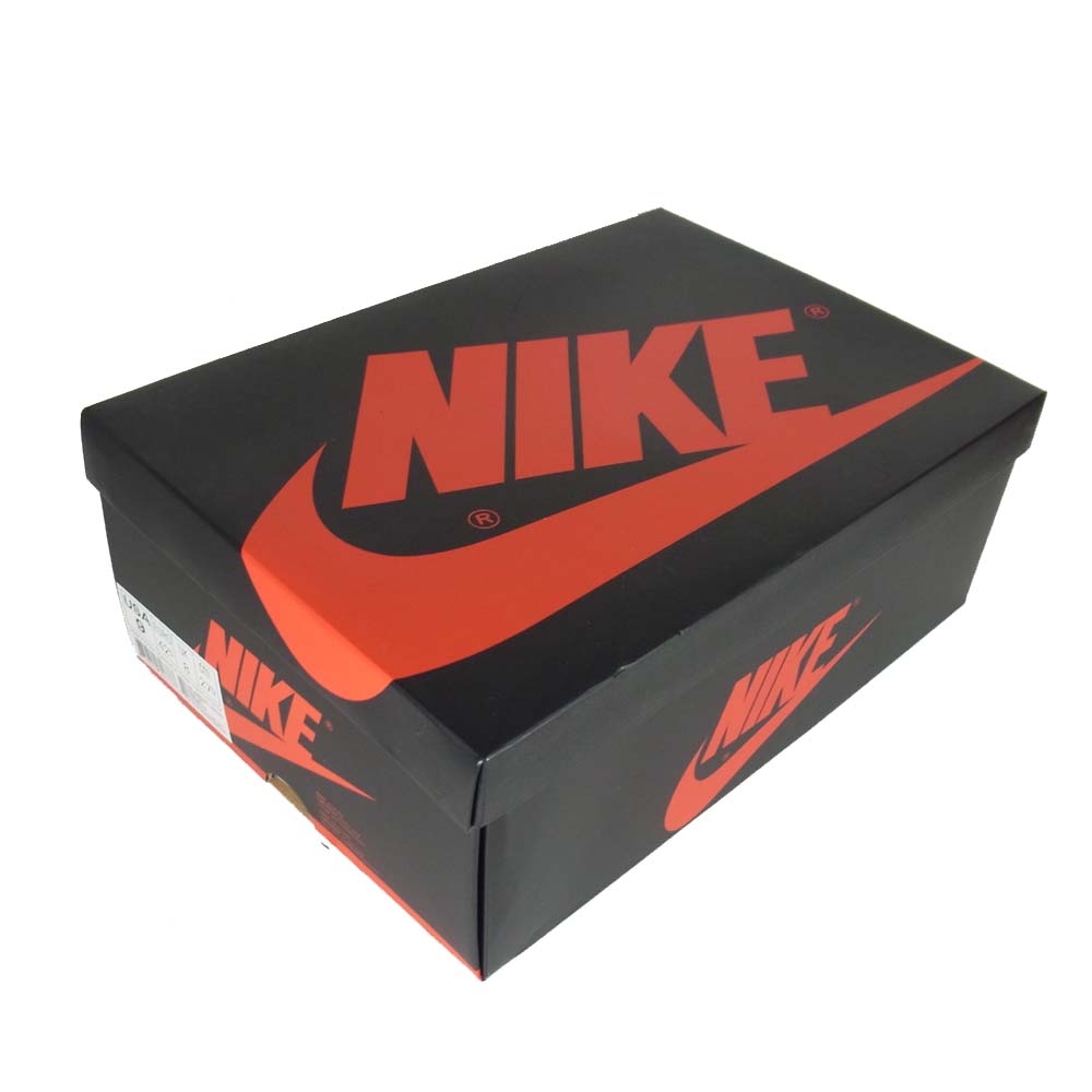 NIKE ナイキ 555088-610 AIR JORDAN 1 RETRO HIGH OG BRED TOE ナイキ エアジョーダン レトロ ブレッド レッド系 27cm【新古品】【未使用】【中古】