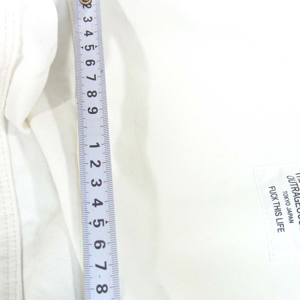 PORTER ポーター × WACKO MARIA ワコマリア クラッチバッグ ホワイト系【中古】