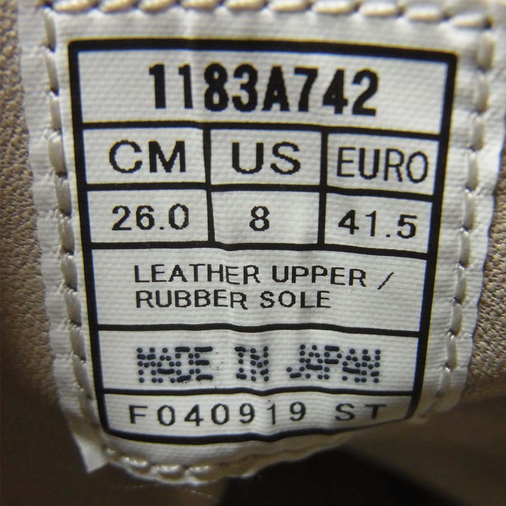 ONITSUKA TIGER オニツカタイガー 1183A742 1183A 742.020 TIGER ALLTY DELUXE ブラウン系 カーキ系 26cm【極上美品】【中古】