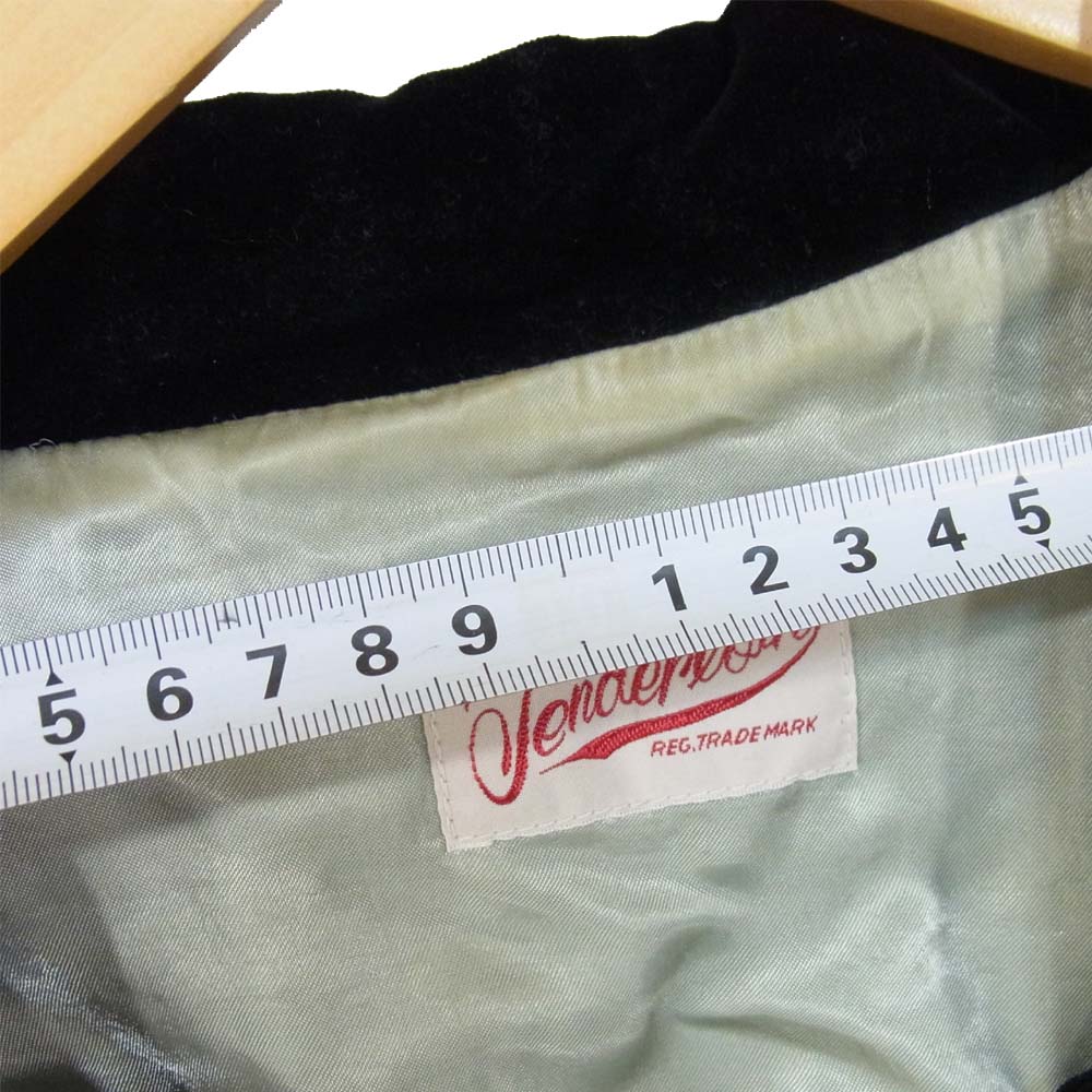 TENDERLOIN テンダーロイン T-SOUVENIR JKT V ベロア スーベニア ジャケット ブラック系 S【中古】