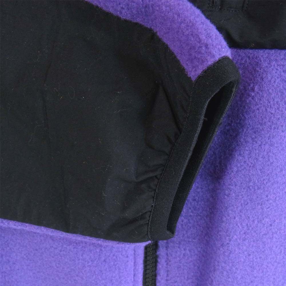 THE NORTH FACE ノースフェイス NA72051 国内正規品 Denali Jacket デナリ フリース ジャケット PP ピークパープル 紫×黒 XXL【新古品】【未使用】【中古】