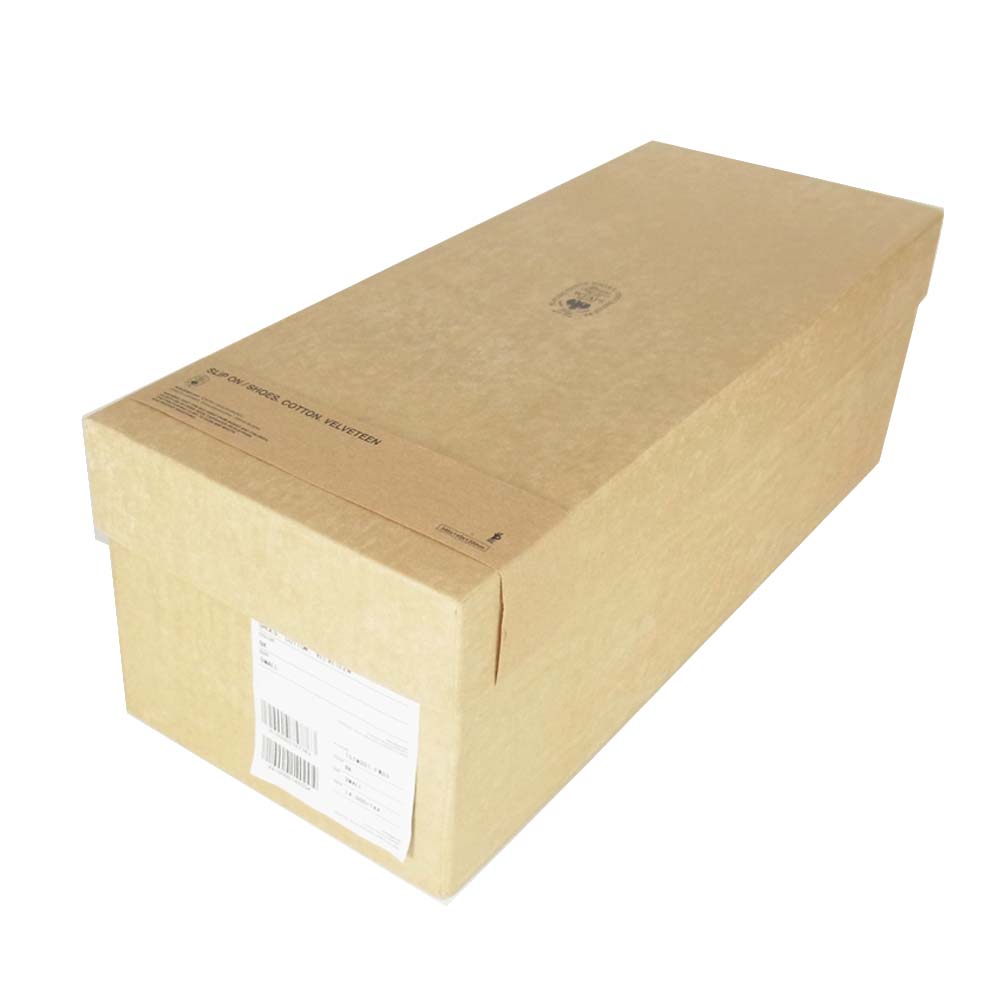 WTAPS ダブルタップス 151MSDT-FW03 SHOES COTTON VELVETEEN SLIP ON ベロア スリッポン ブラック系 25cm程度【中古】