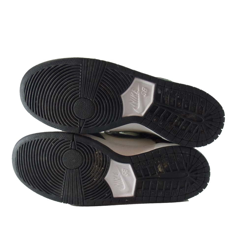 NIKE SB ナイキエスビー 854866-331 SB ZOOM DUNK LOW PRO ズーム ダンク ESスタンプ有 カーキ系 27㎝【中古】
