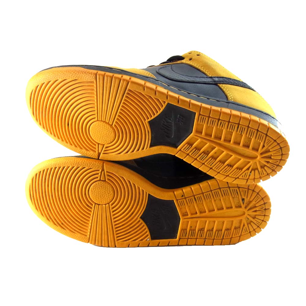 NIKE SB ナイキエスビー 304292-706 DUNK LOW PRO SB IOWA ダンク アイオワ 黒×黄 27㎝【中古】