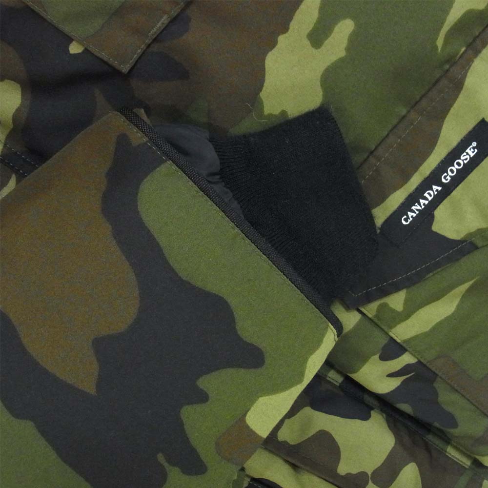 CANADA GOOSE カナダグース 4071MA 国内正規品 CONSTABLE PARKA コンスタブルパーカー カモ カーキ系 M【中古】