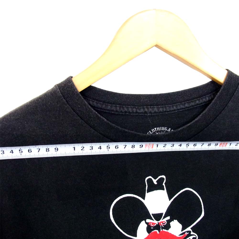 TENDERLOIN テンダーロイン T-TEE A HELL OF A GOOD SHIT 半袖 ブラック系 M【中古】