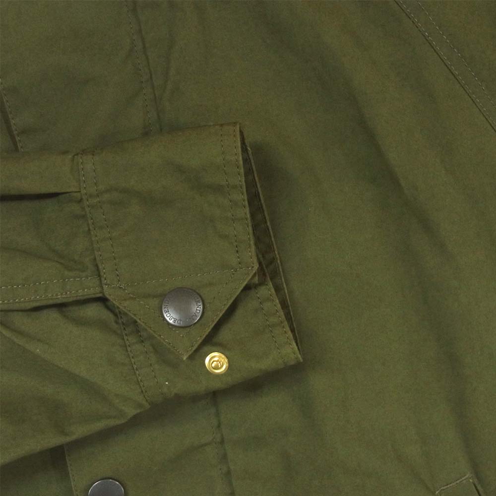 DESCENDANT ディセンダント 19SS 191TQDS-JKM01 M/OD GAME SOUTIEN COLLAR COAT コーデュロイカラー ステンカラー カーキ系 M【極上美品】【中古】
