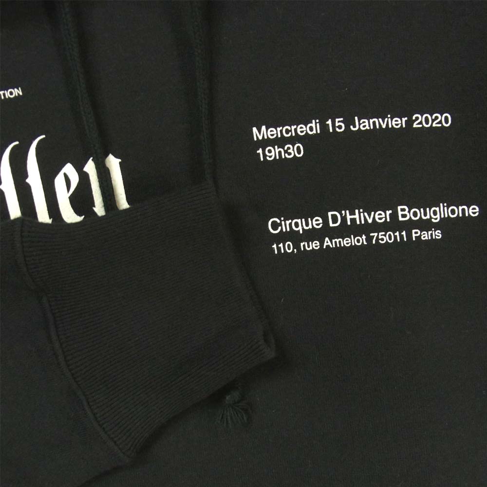UNDERCOVER アンダーカバー 20AW UCZ4893-4 fallen man グラフィック プリント パーカー ブラック系 3【新古品】【未使用】【中古】