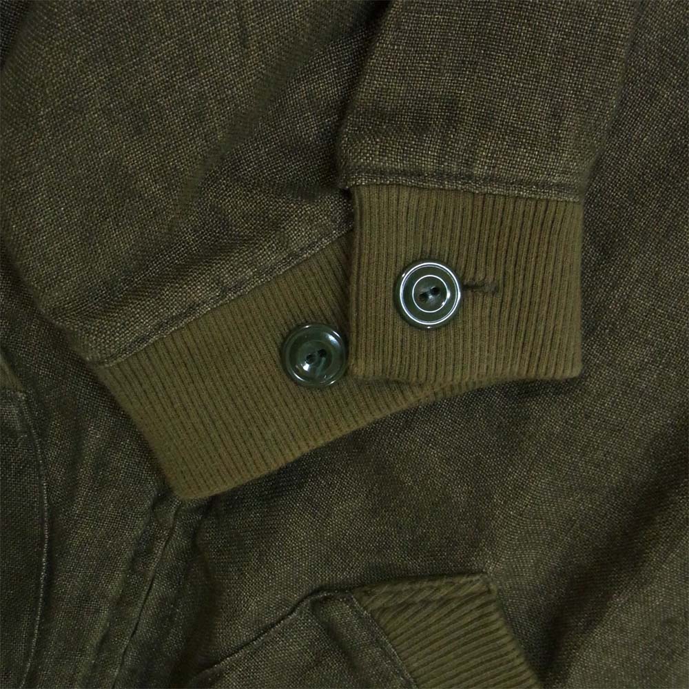 TENDERLOIN テンダーロイン LINEN SWING TOP リネン スウィング トップ ジャケット カーキ系 XL【中古】