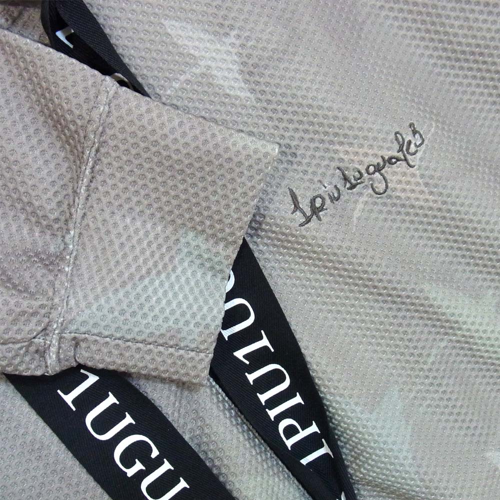 ウノピゥ ウノウグァーレトレ MS02 R(ONE) ロナウジーニョ MESH ZIP HOODED RONE メッシュ ジップ フーディ グレー系 VI【美品】【中古】