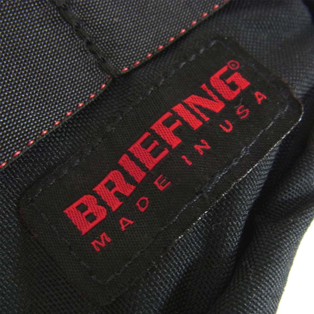 BRIEFING ブリーフィング BRF234219 ONE ZIP POUCH ワン ジップ ポーチ ブラック系【極上美品】【中古】