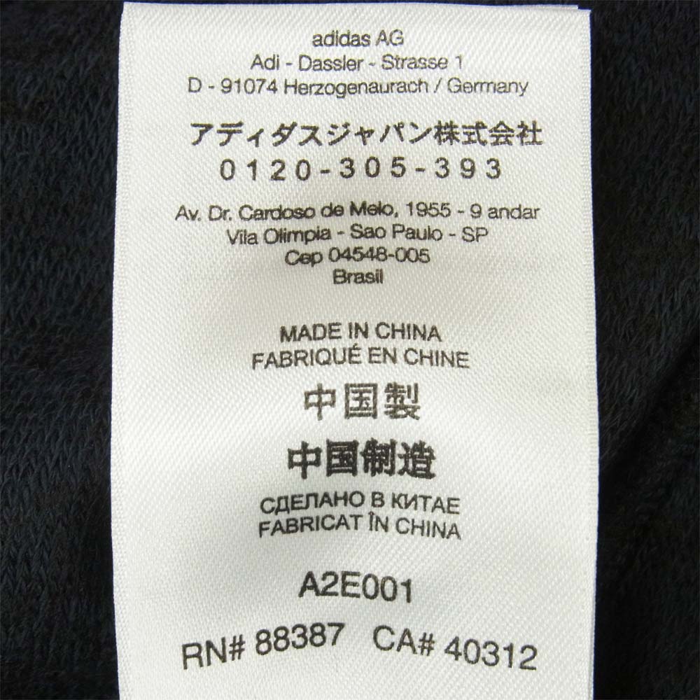 Yohji Yamamoto ヨウジヤマモト Y-3 ワイスリー GK4374 M CH1 FLEECE VEST フリースベスト ブラック系 XL【美品】【中古】