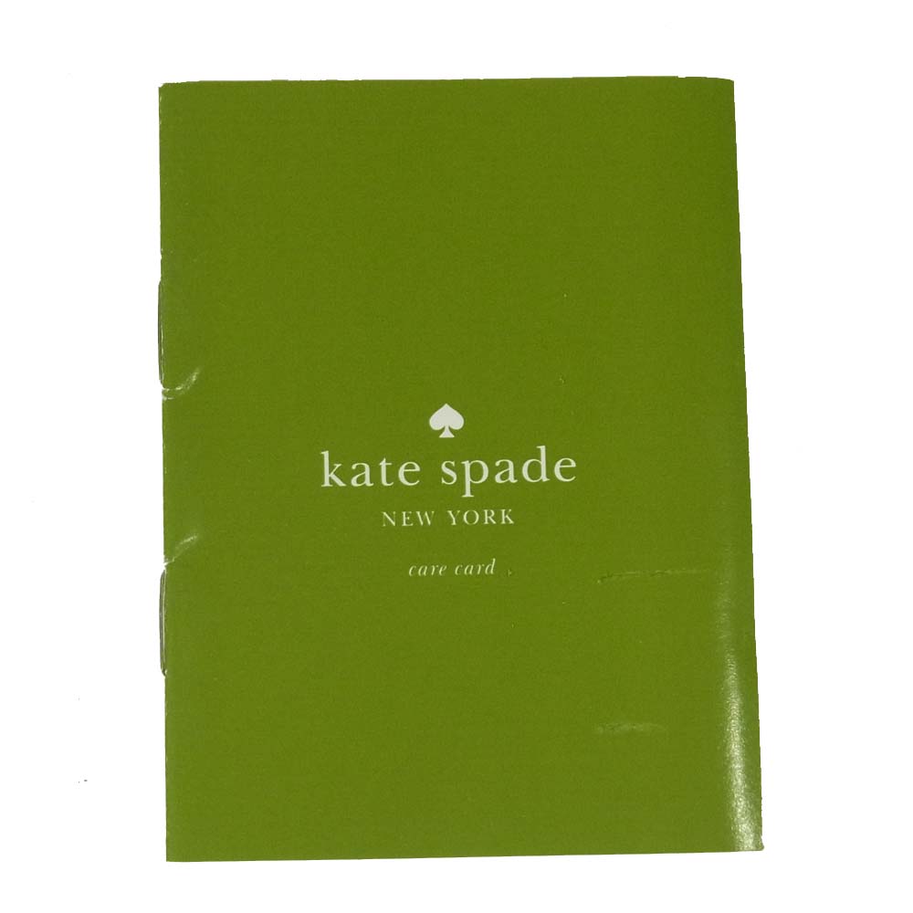 Kate Spade ケイトスペード WLRU2438 ラウンジファスナー 長財布 牛革 中国製 ベージュ系【美品】【中古】