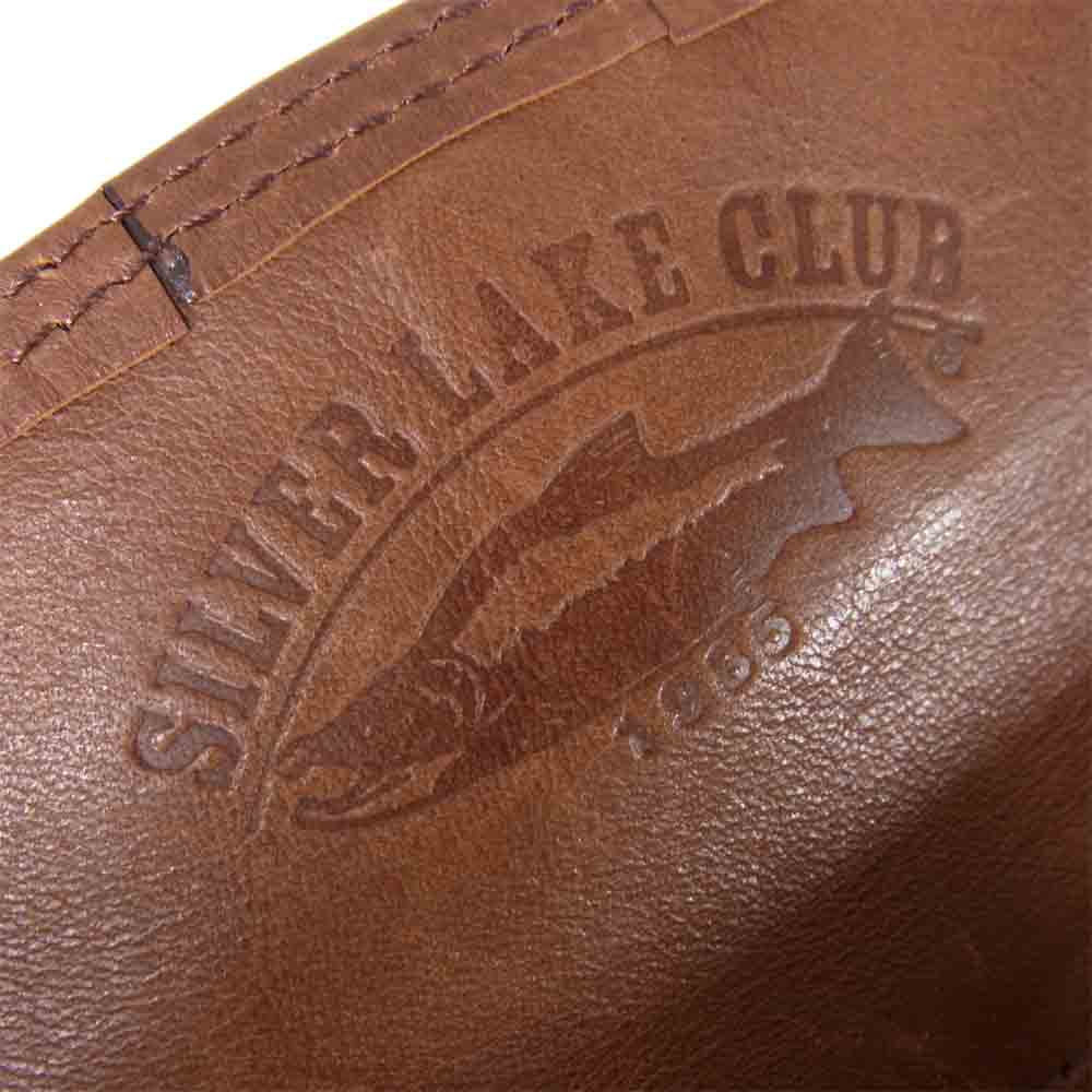 レザーショルダーバッグ ブラウン系【中古】