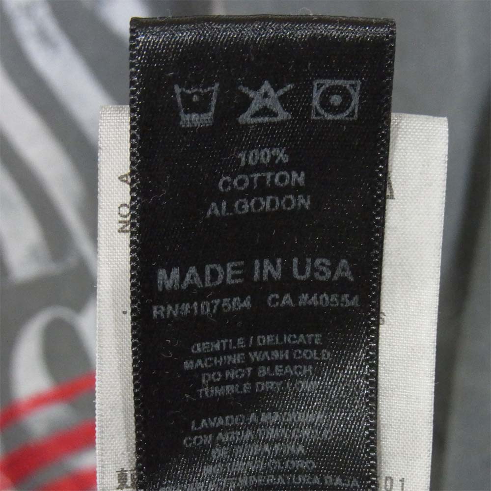 アルケミスト 18AW AL-A18-0000-021 プリント ダメージ加工 Tシャツ グレー系 L【中古】